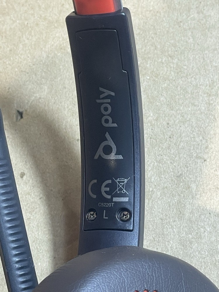 Poly C5210T/C5210 Stereo Headset - Black