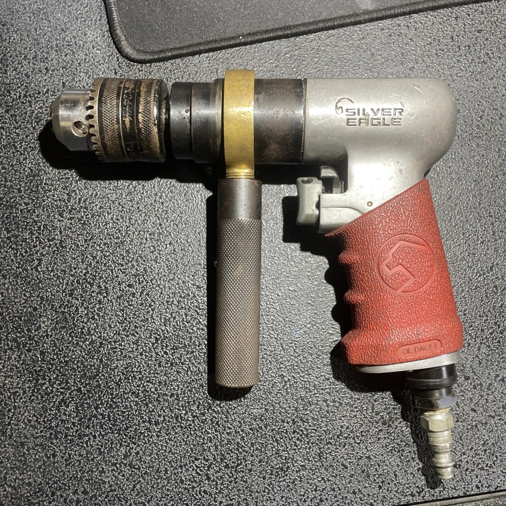 MATCO TOOLS SILVER EAGLE 3E144 3/8" REVERSIBLE KEYLESS AIR DRILL