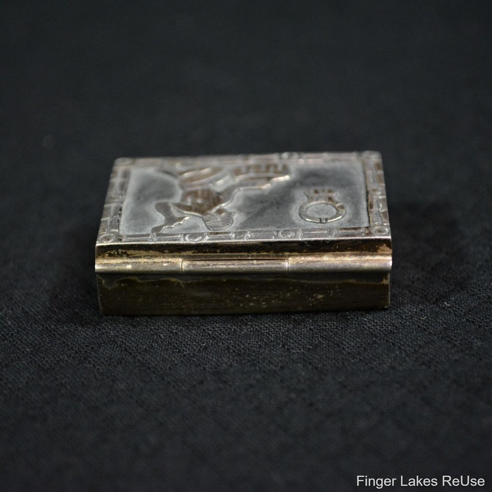 Mexico Sterling Silver Pill Box