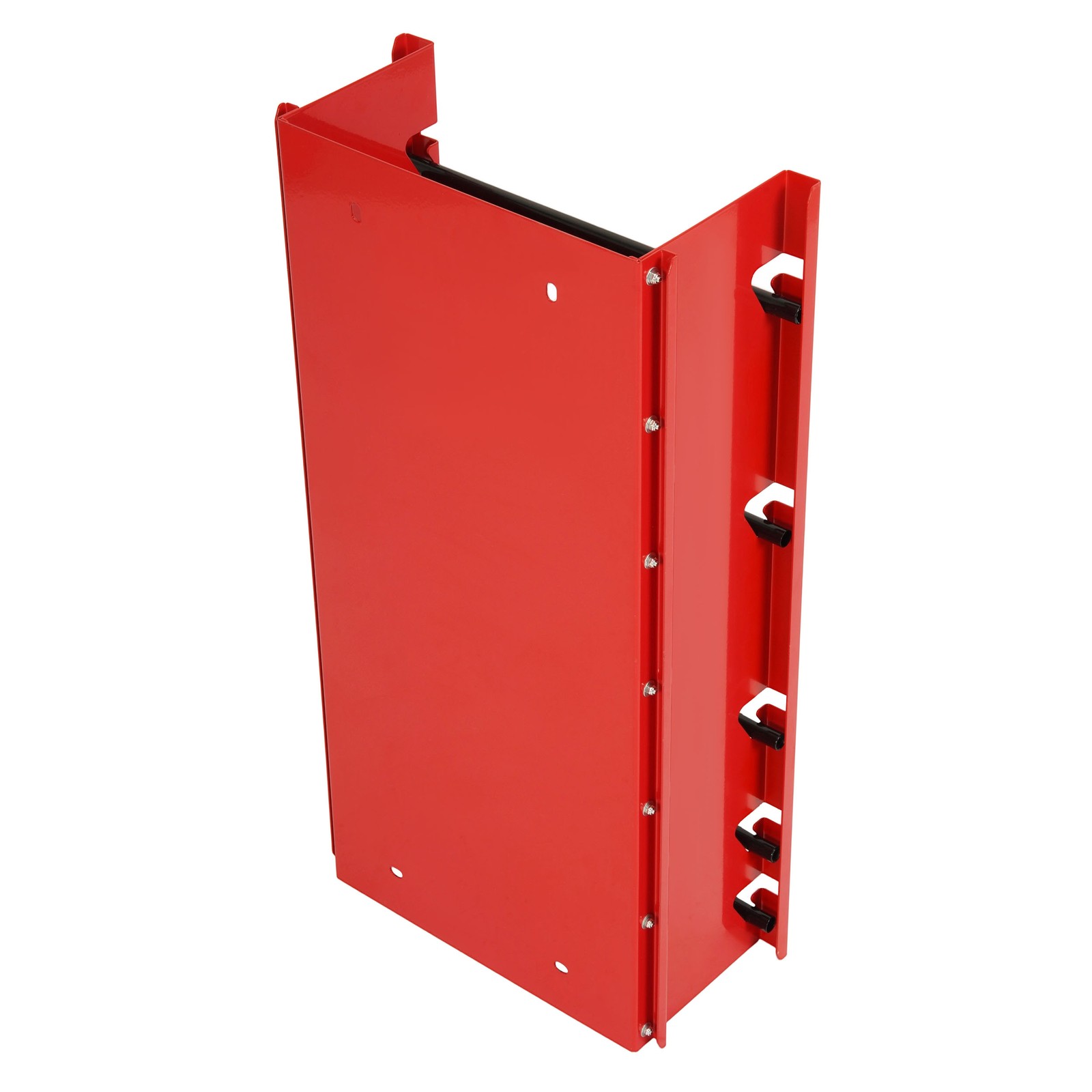 Red Wire Reel Holder 5 Rods Wire Spool Dispenser Rack For Industrial Electrical