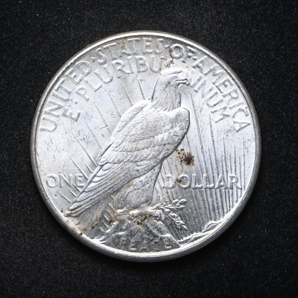 1926-S Peace Silver Dollar BU+ (cn16840)