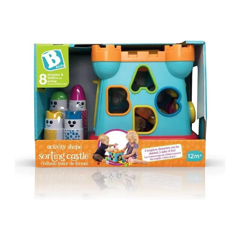 Activity shape Sorting Castle chateau trieur de formes