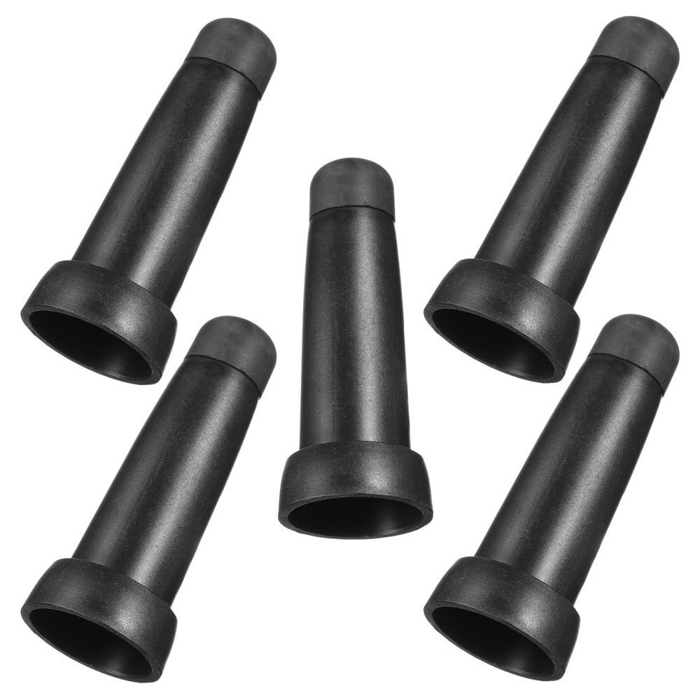 5 Pcs Long Pole Umbrella Cap Parasol Ferrule Replacement Market Tip