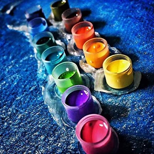 1000 Pcs Tattoo Ink Cups with Base Small , Medium, Large,Extra Large