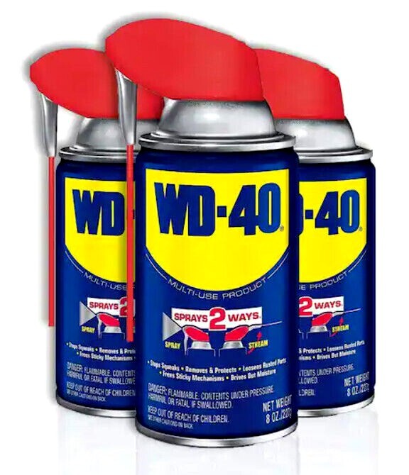 WD-40 Original Formula with Smart Straw - 8oz. 1,2 or 3 pack