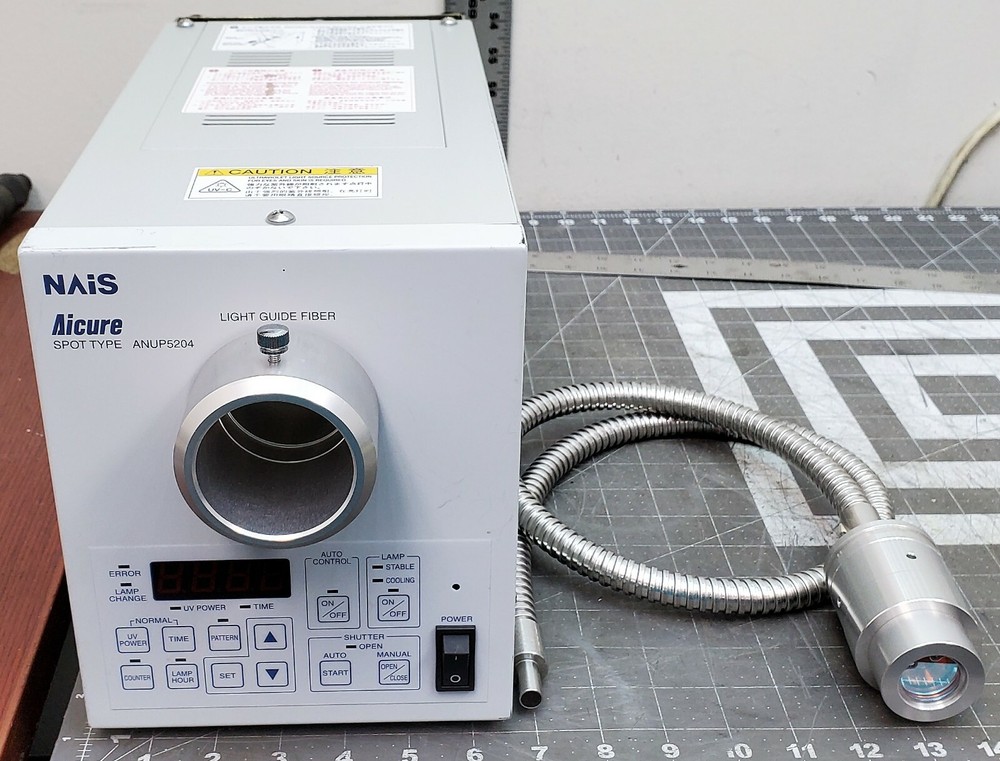 UV Curing System Light Source Nais Aicure ANUP 5204 WORKING PULL SEE VIDEO [D1S6