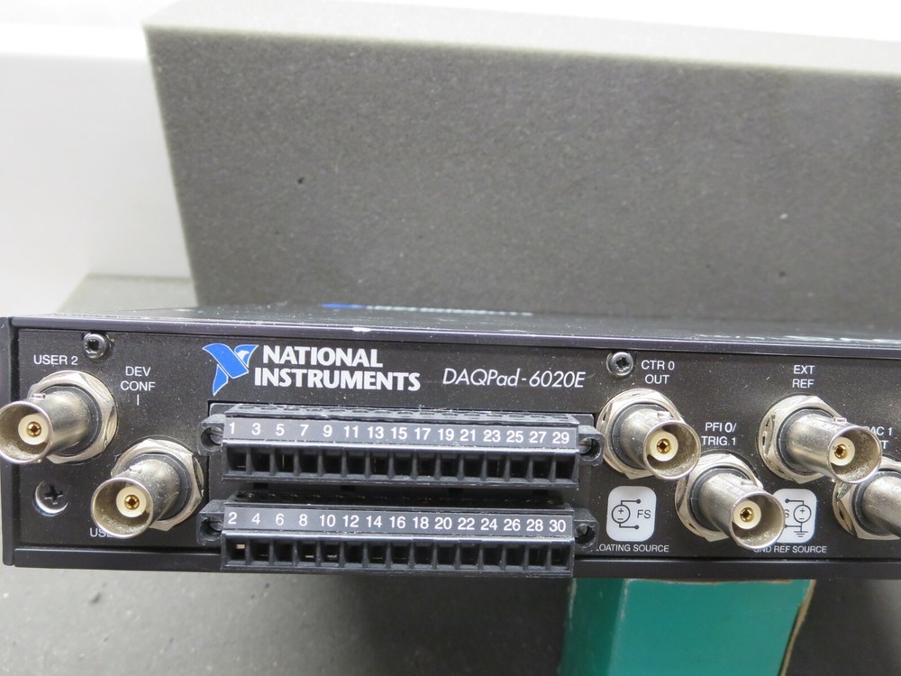 National Instruments, Pt # 185482A-01, Mod # DAQPAD-6020E, Module Input/Output