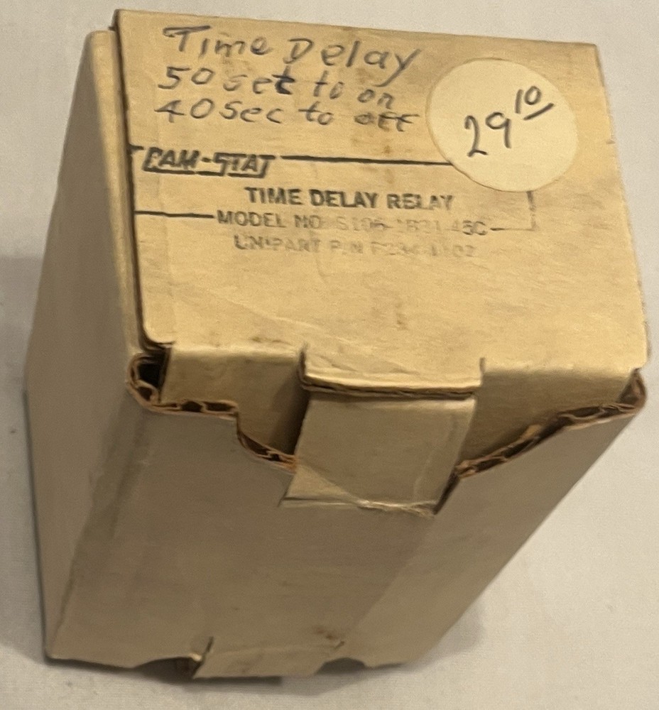 Can-Stat Time Delay Relay S106-2A53-30C