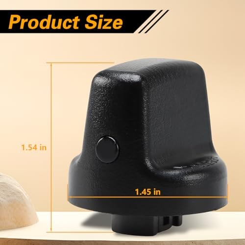 Ignition Key Knob Compatible with Mazda CX-9 MX-5 Miata, Inner & Outer Push