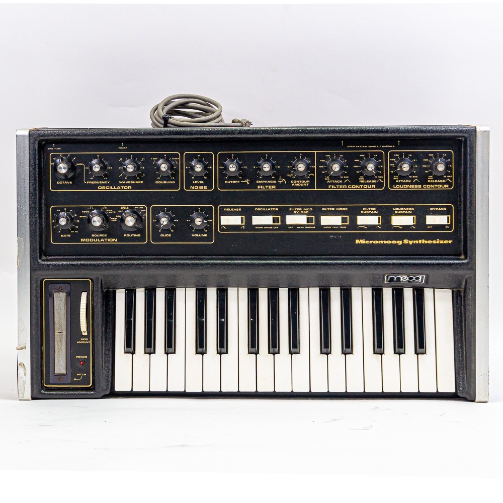 Moog Micromoog – 32-Key Monophonic Analog Synthesizer