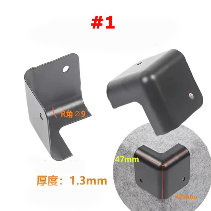 Protective Guards Speaker Corner Protectors Metal Plate Right Angle Brackets
