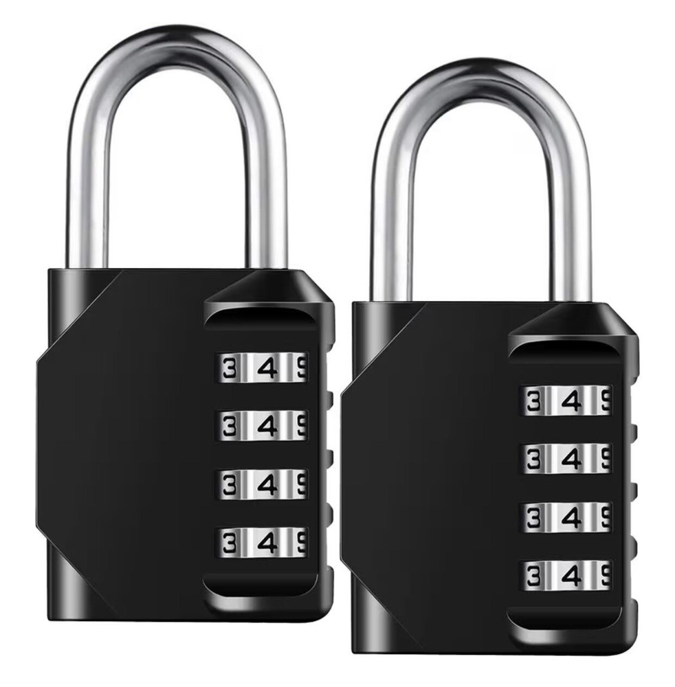 Combination Locks Resettable 2-Pack Waterproof