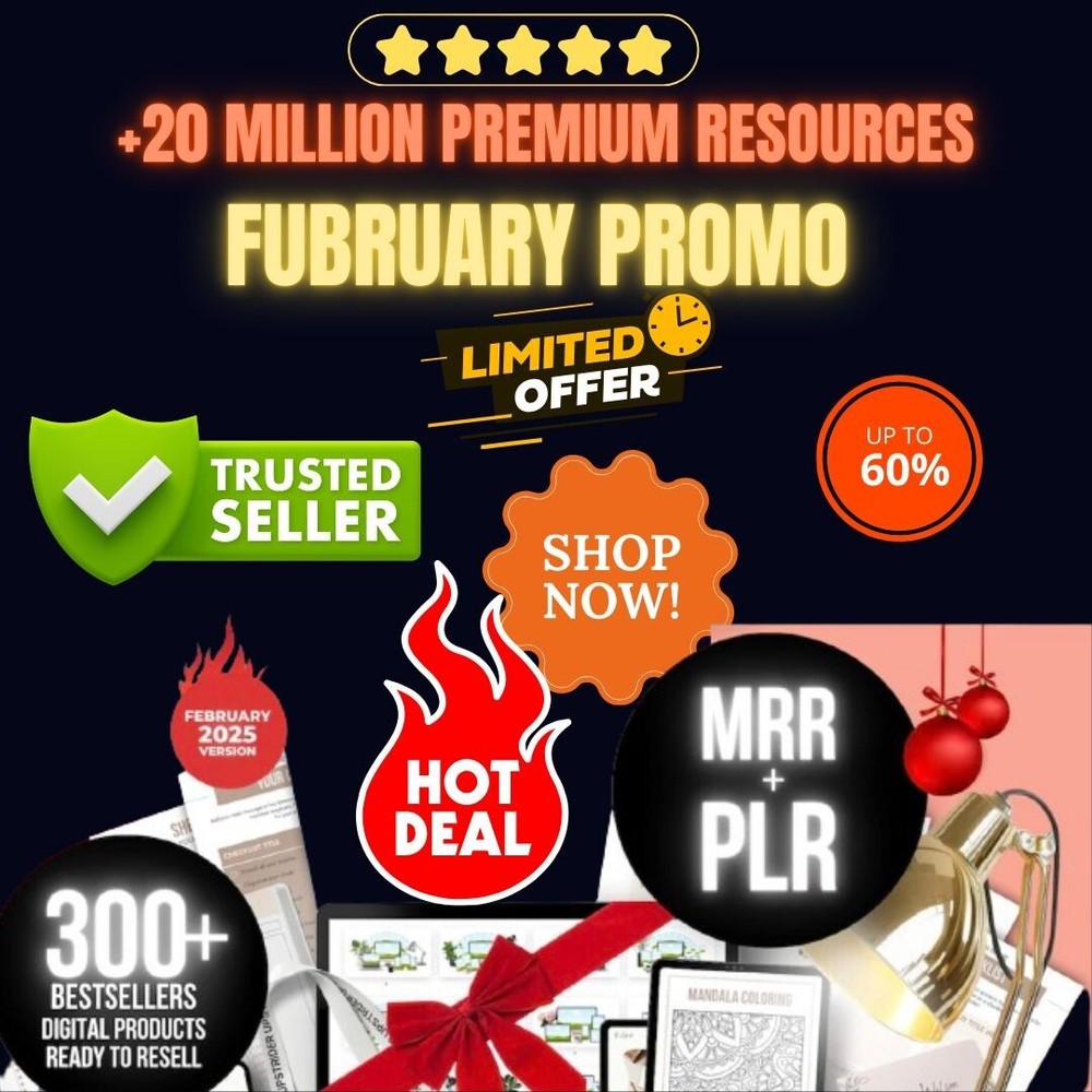 🚀 30M+ Digital Assets Bundle – Create, Resell & Profit! 🔥