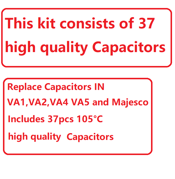 Fixes All Models Sega Game Gear Capacitor Replacement Kit / no sound Dim Screen