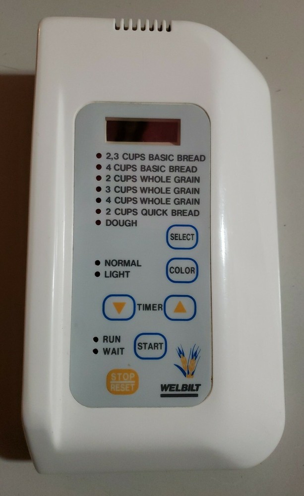WELBILT BREAD MACHINE Maker ABM4100T CONTROL Panel Circuit Board LCD