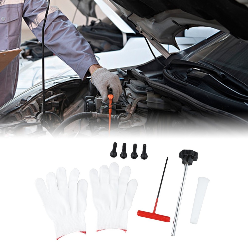 7PCS Tire Valve Change Tool for Quick Stem Replacement and Maintenance