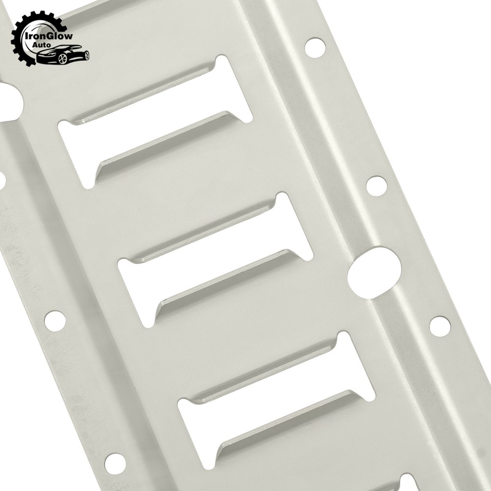 8 Pack 5 Ft Silver Galvanized E Track Rail for Cargo Trailer Van Truck