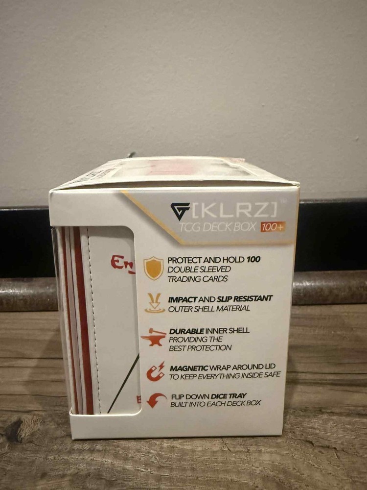 Gem Accessories Takeout Dektech Deckbox Brand New Unopen