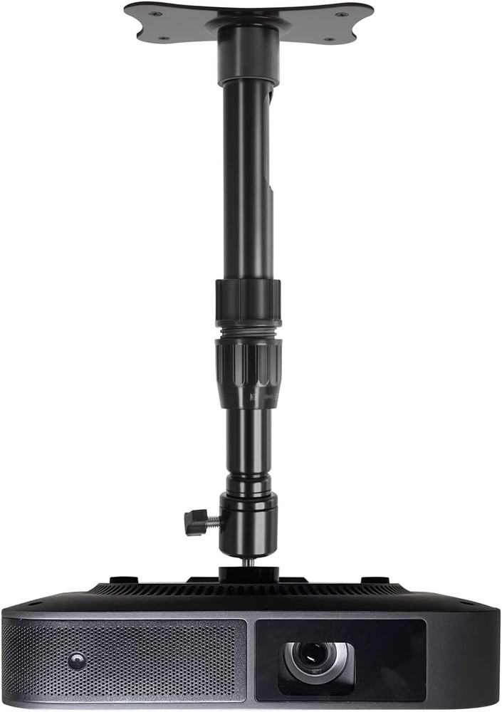 Portable Ceiling Wall Hanging Adjustable Height 10.6"-16.5" Mini Projector