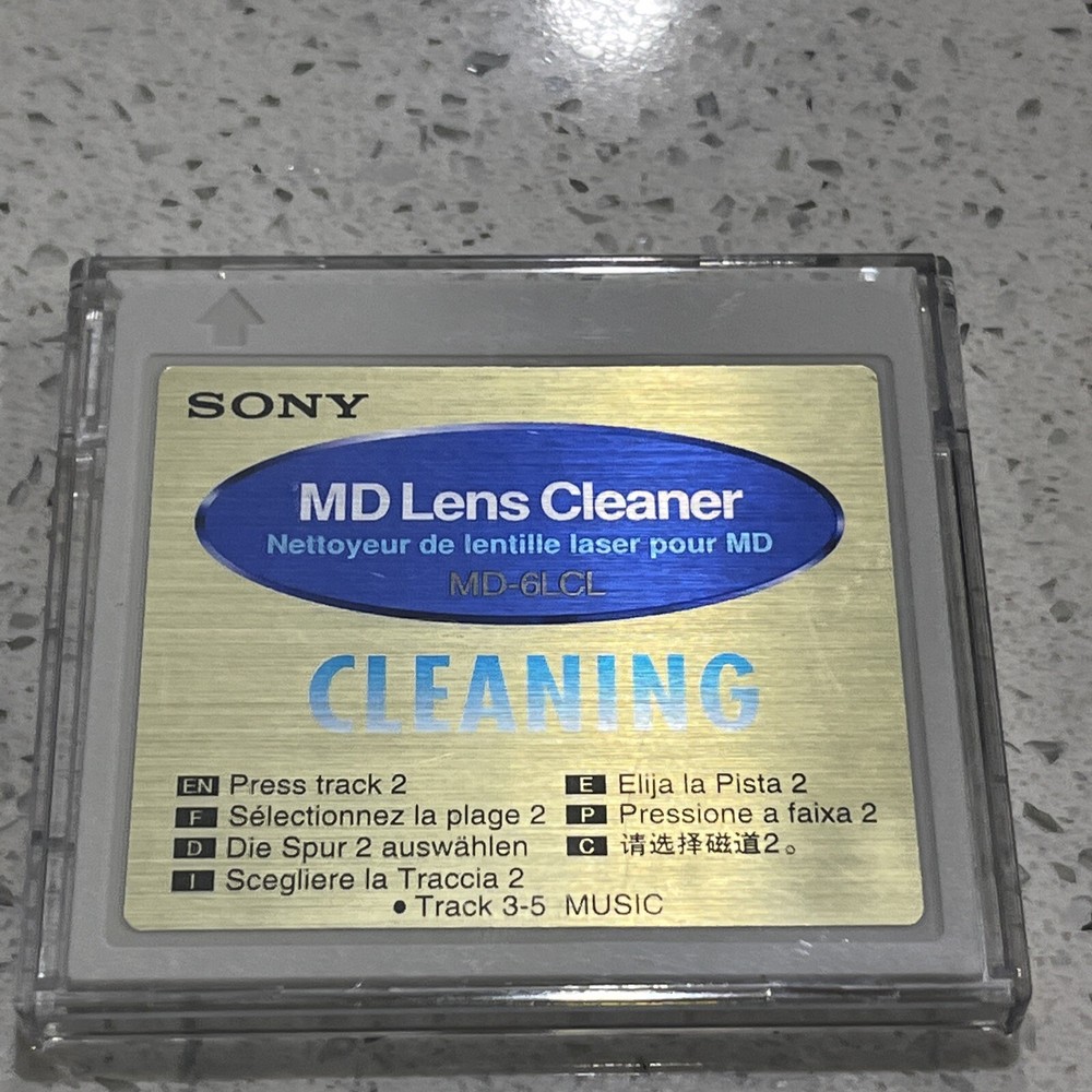 Sony MD Lens Cleaner MD-6LCL Bj10