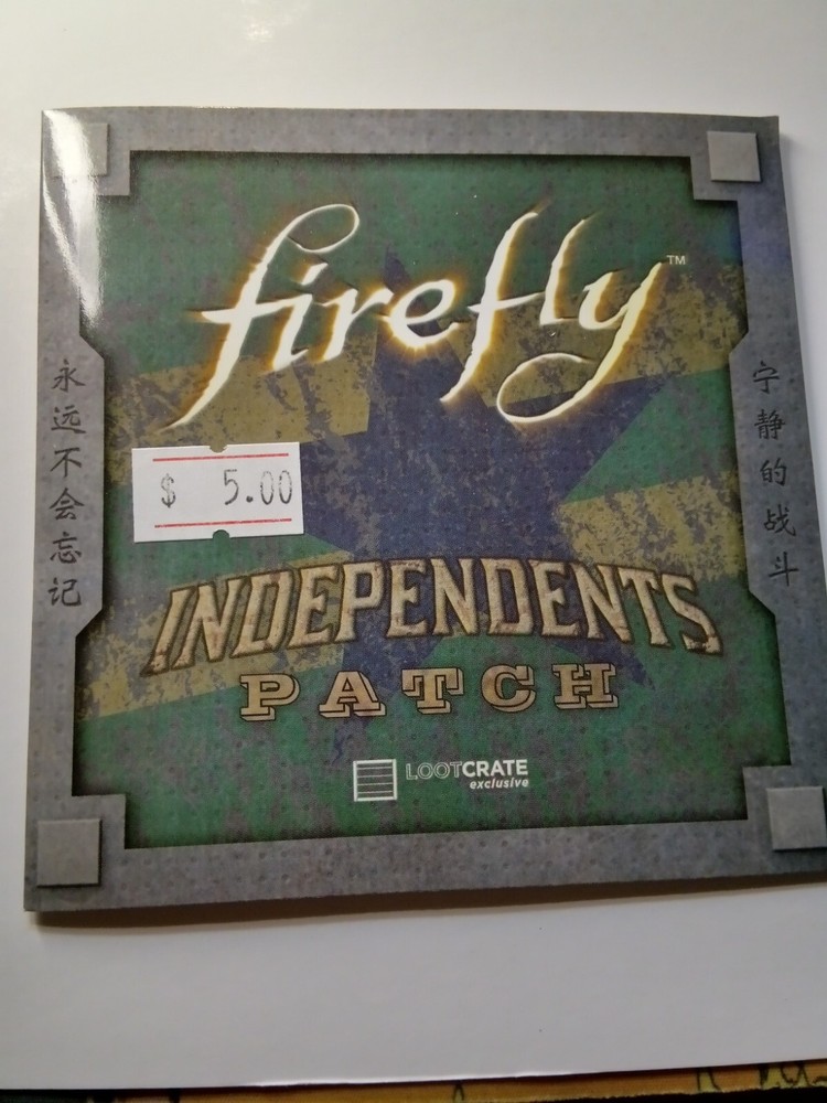 Firefly independents Patch Lootcrate