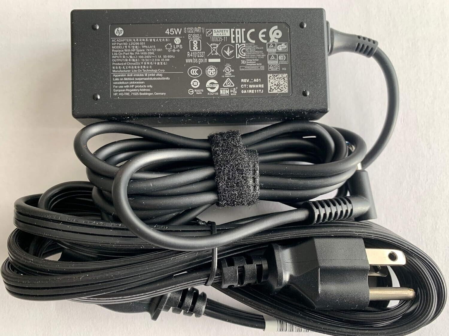 Genuine 45W HP Laptop Charger AC Power Adapter 740015-002 741727-001 19.5V 2.31A