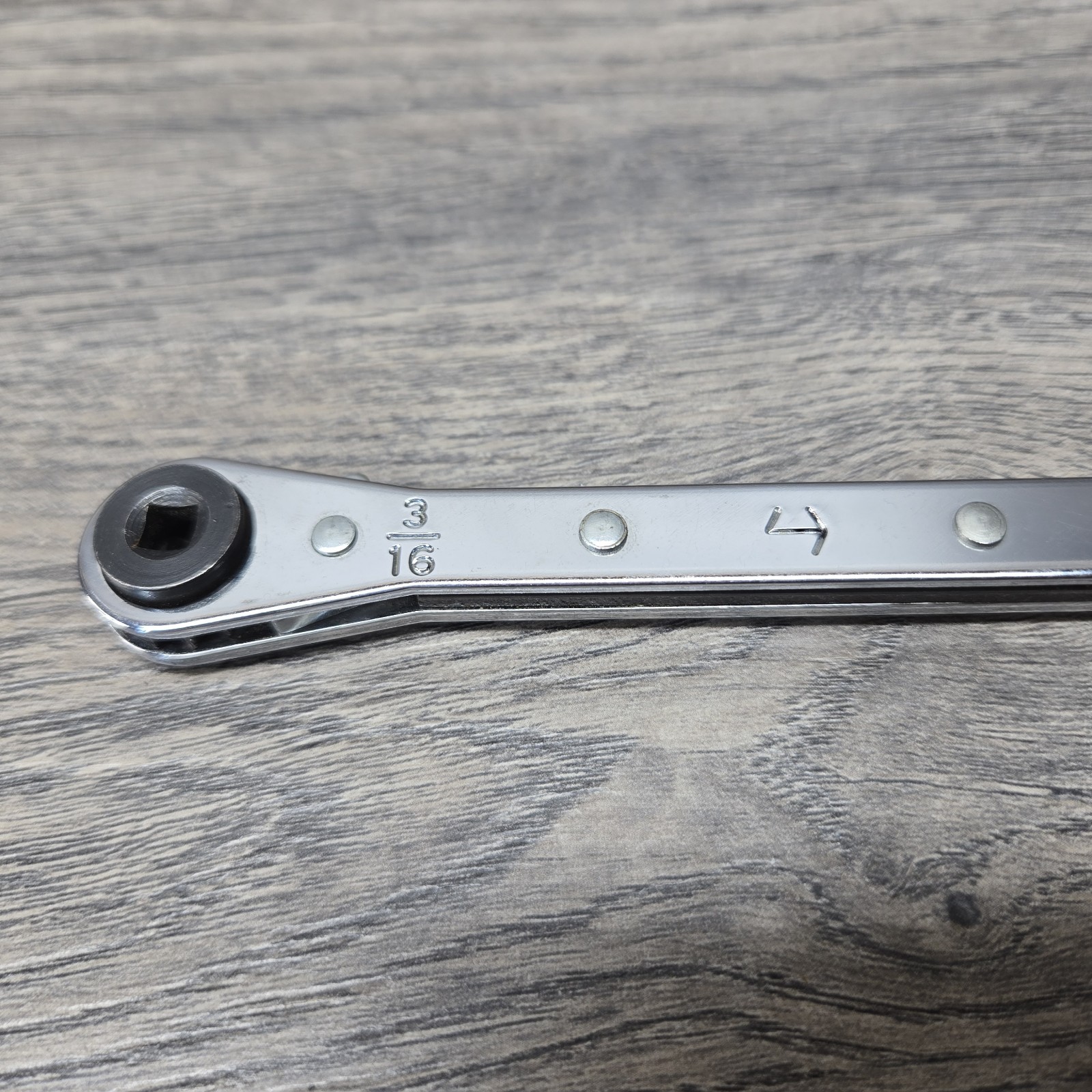 Imperial Eastman 127-C ¼ & ⅜ Refrigeration Reversible Ratcheting Wrench USA