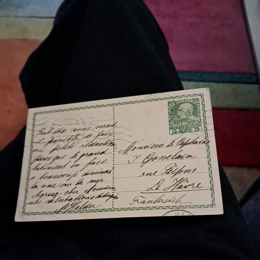 1911 PRAGUE  POSTCARD