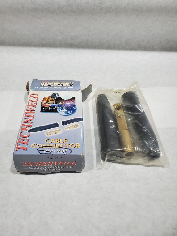 Techniweld Welding Cable Connector Set, RTP1MBP 1MBP #1 Cable