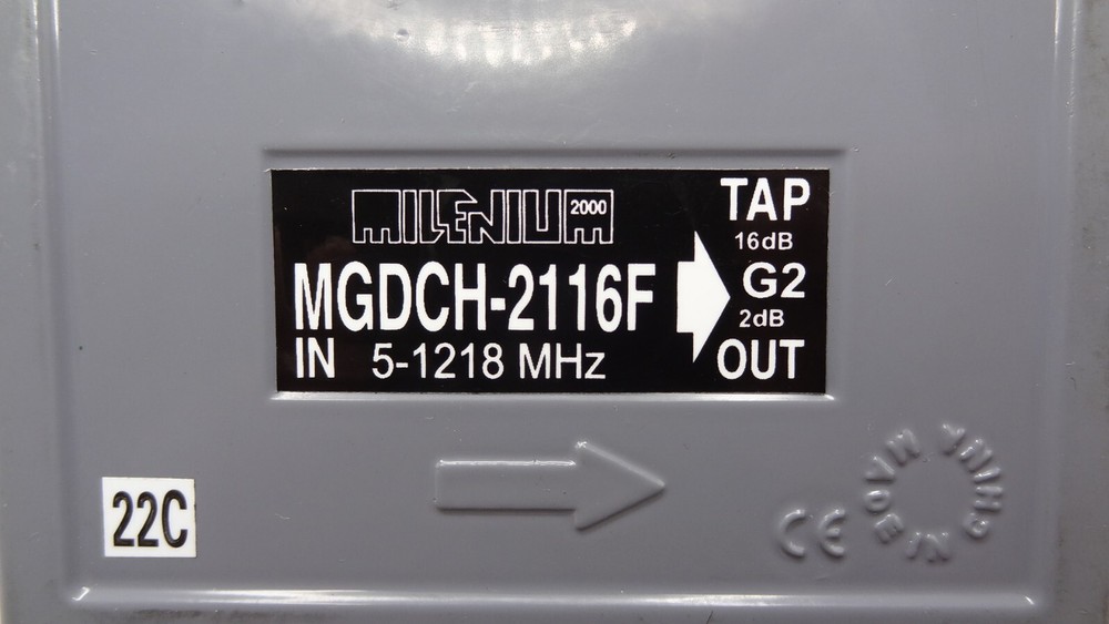 Antronix Milenium MGDCH-2116F G2 Broadband Directional Coupler Multi-Taps