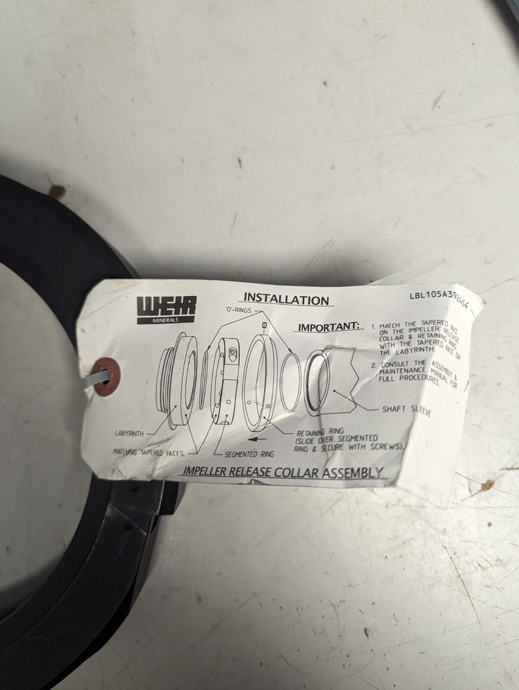 WEIR T239M 68935 E21 Impeller Release Collar