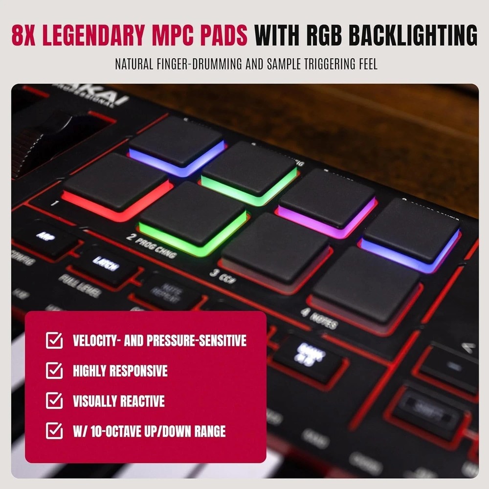 Studio Instrument Collection Included - Pro MIDI Controller