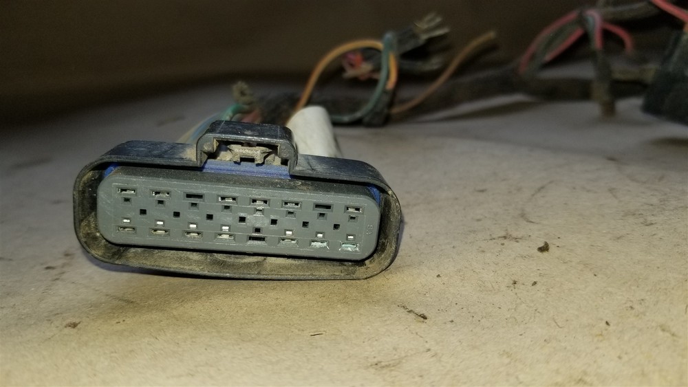 Bobcat MT55 Instrument control panel harness 7105226