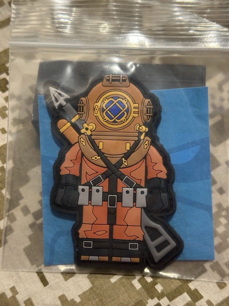 The Grumpy Pencil Mark V Deep Sea Diver Brick Patch