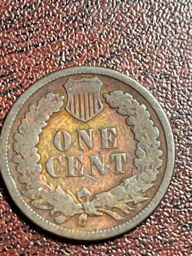 1891 Indian Head Cent Good Details