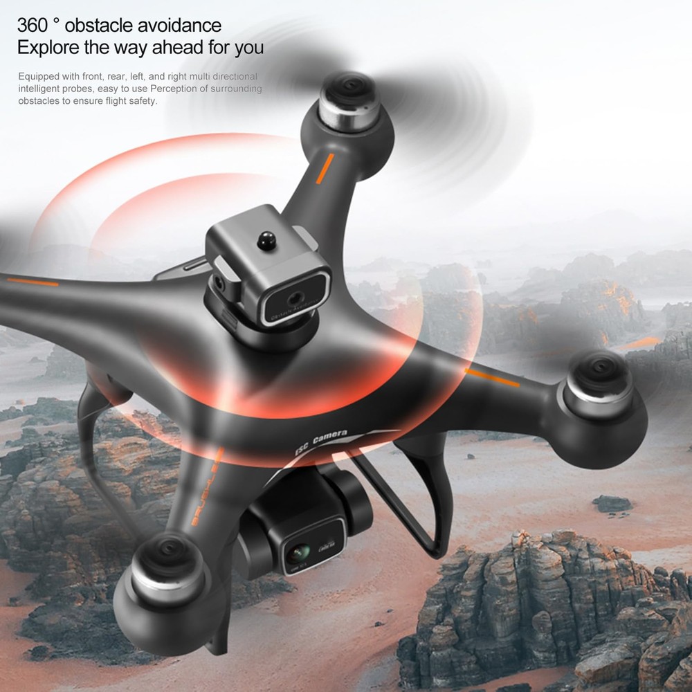 S116 Drone with 4K Camera for Adults, RC Quadcopter with Obstacle Avoidance, ...