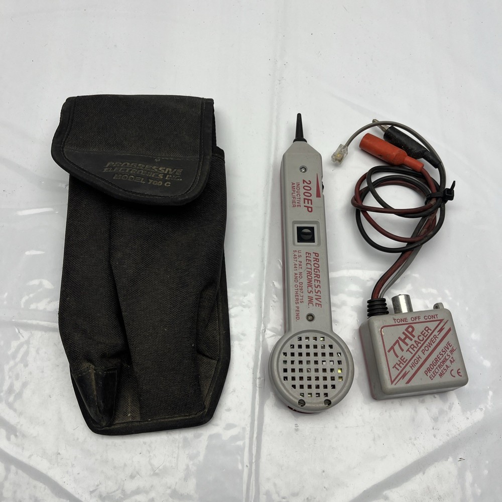 Progressive Electronics 200EP Inductive Amplifier & 77HP TRACER 2 700C Bag