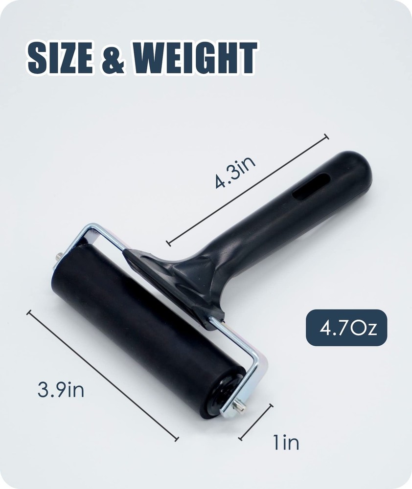Brayer Roller for Boat Flooring Tools - Tape Roller for Decking Installation,...