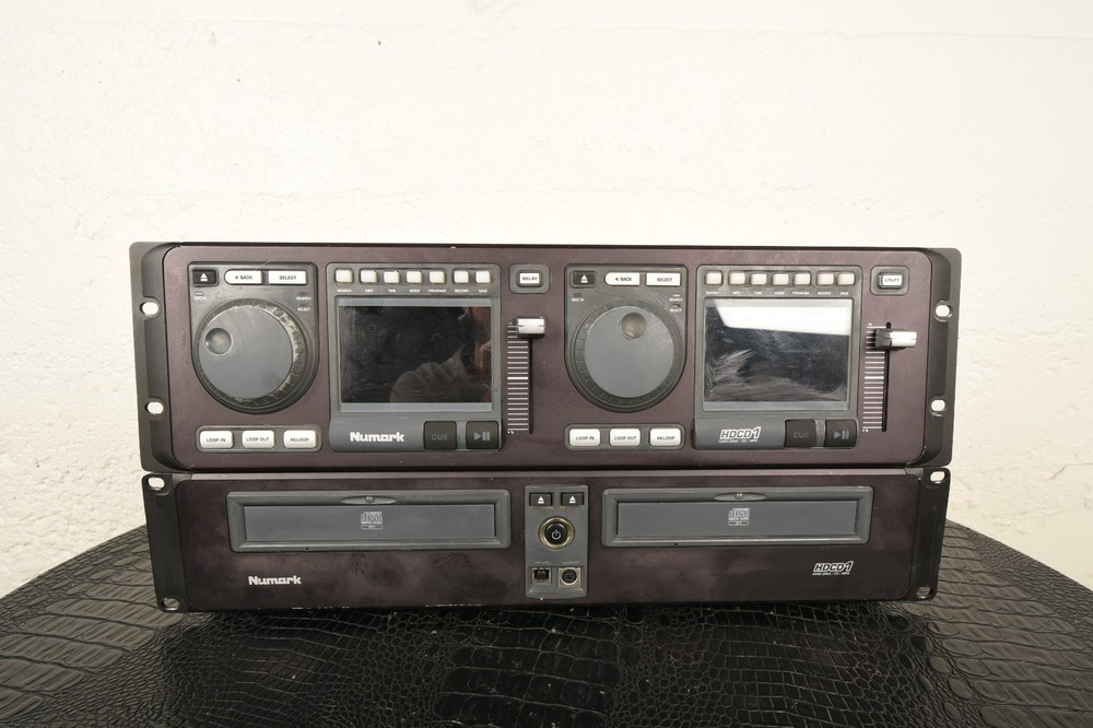 Numark HDCD1 DJ MP3 CD Player Controller Rack Mount Dual Display