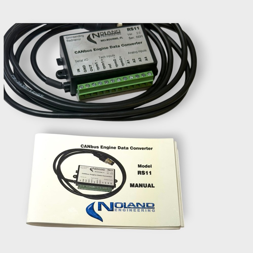 Noland Engineering RS-11 NMEA2000 CANbus Engine Data Converter for Analog *NEW*