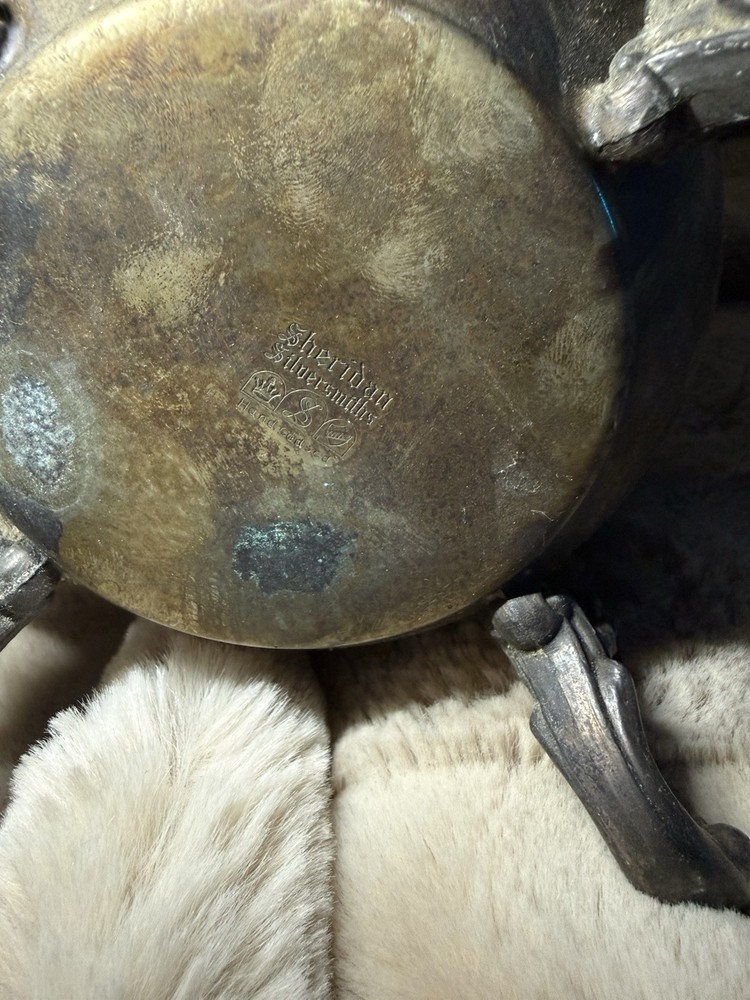 Sheridan Silversmiths Tea Pitcher *Hand Crafted*