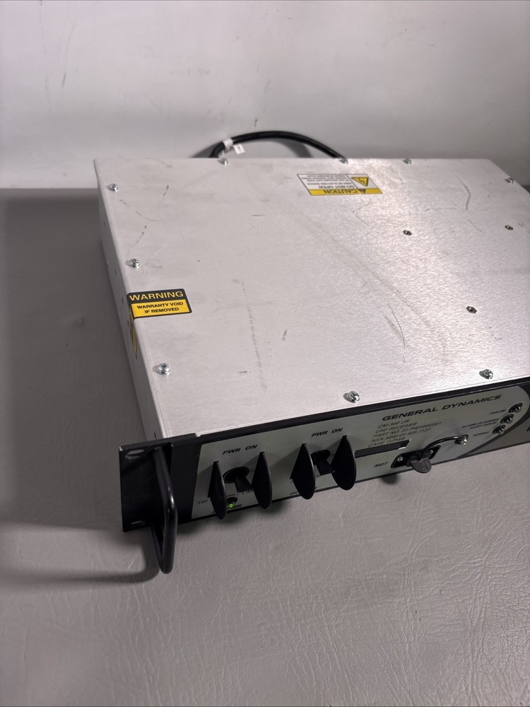 General Dynamics CM-300 UR UHF Receiver Base Station | UNTESTED
