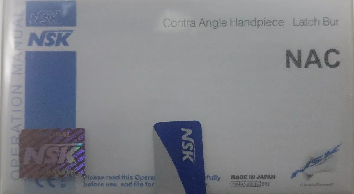 NSK SMAX SG20 20:1 Reduction Dental Implant Surgical Contra Angle Handpiece