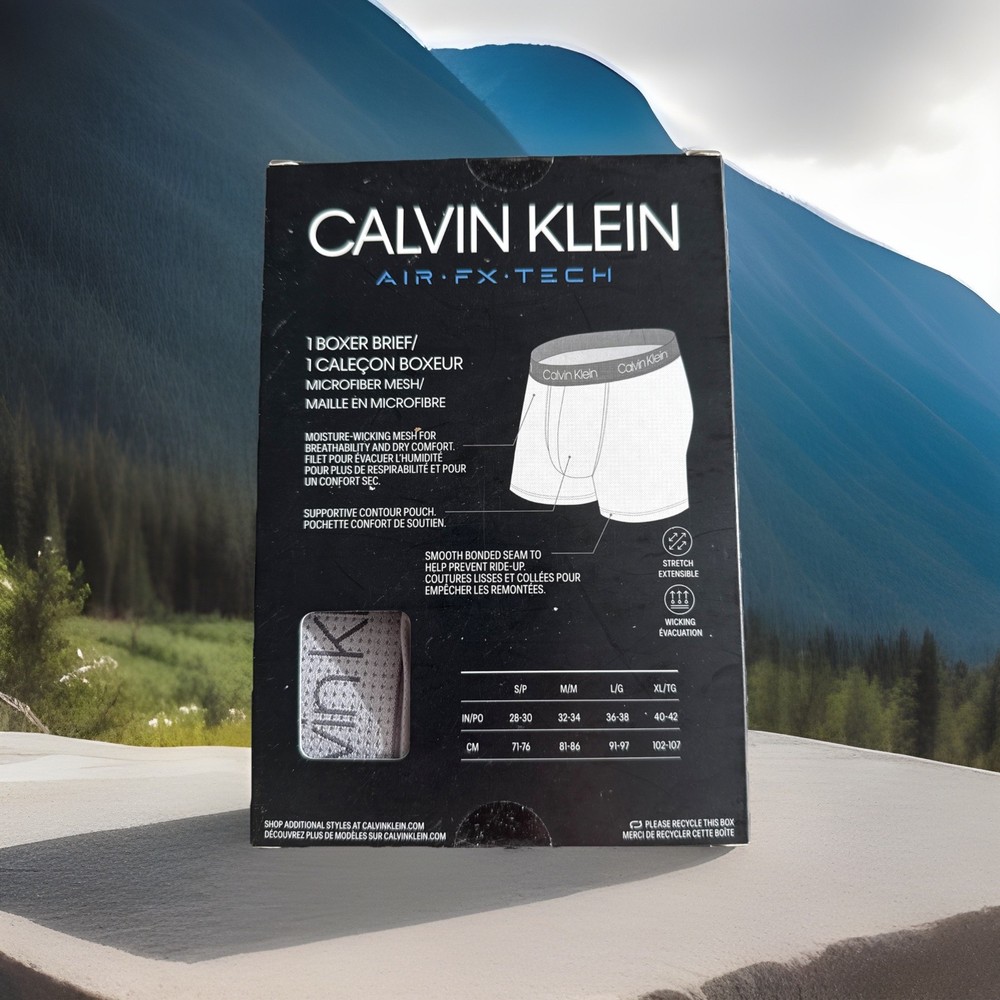 Calvin Klein Air FX Tech Micro Boxer Brief, Sm $30