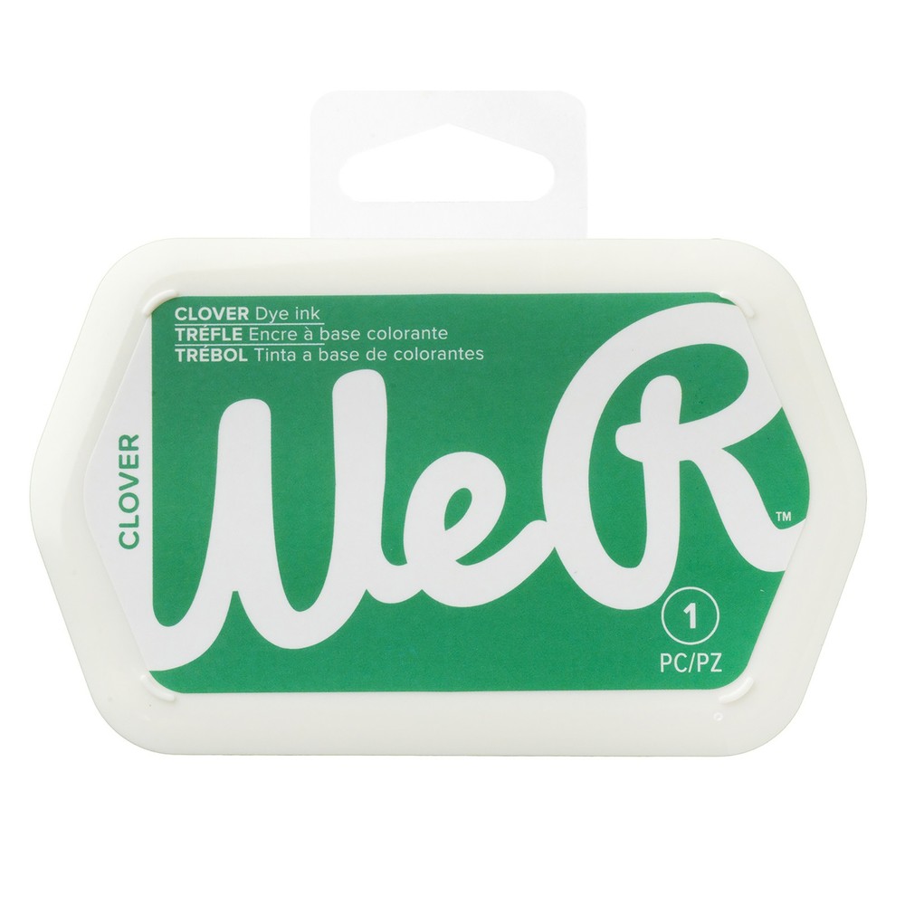 We R Stamping Dye Ink Pad-Clover - 2 Pack