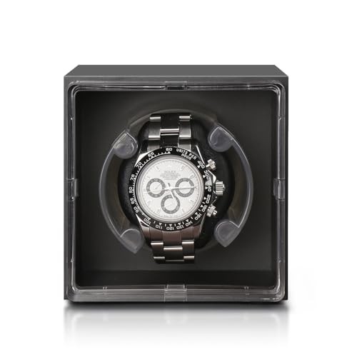 Watch Winder for Automatic Watches, Super Quiet, LED Lighting Effect, Five