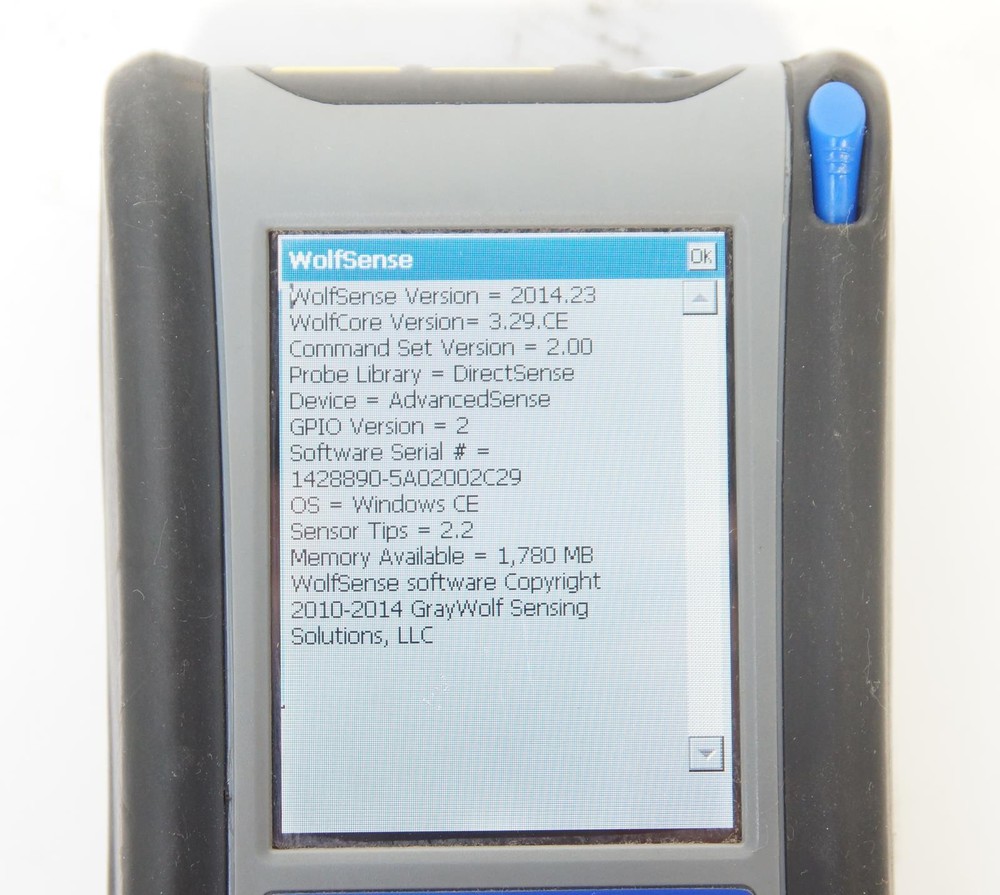 Gray Wolf Advanced Sense Environmental Test Meter No Probes