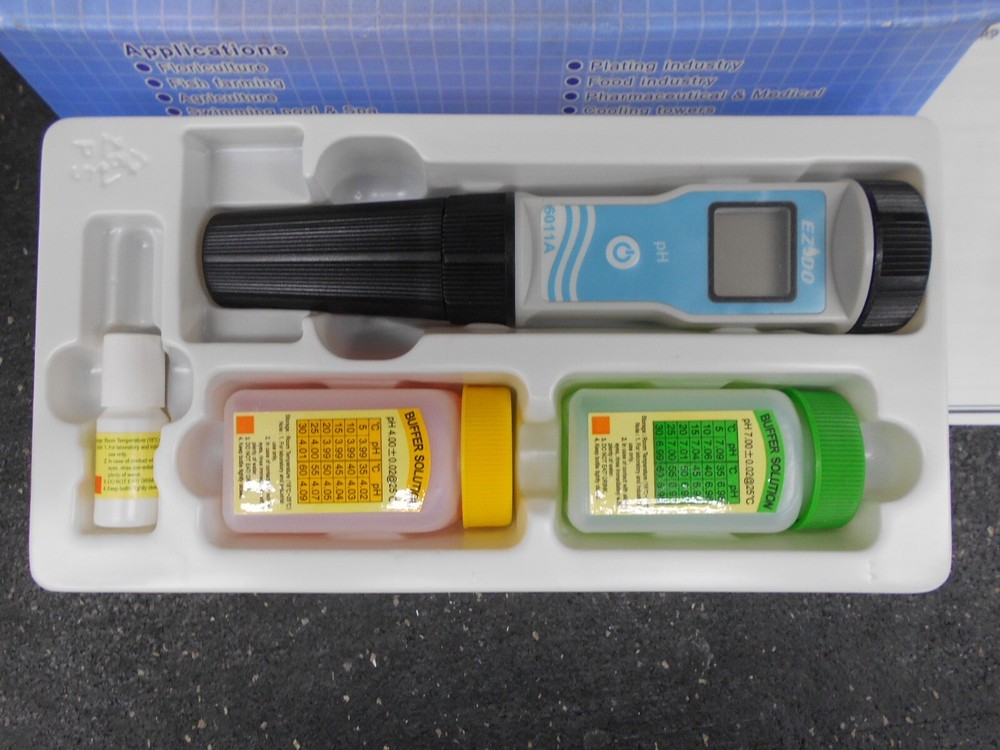 WATERPROOF DIGITAL PH TESTER 3275 25 6011A AUTO TEMP COMPENSATION 0-14pH