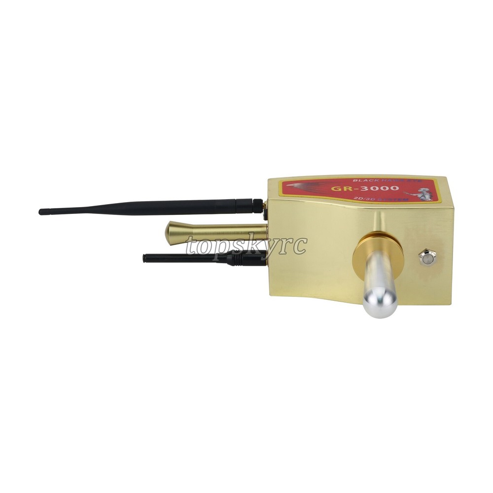 GR-3000 Hawk Eye Gold Metal Detector 2D/3D System with Touch Screen + Case