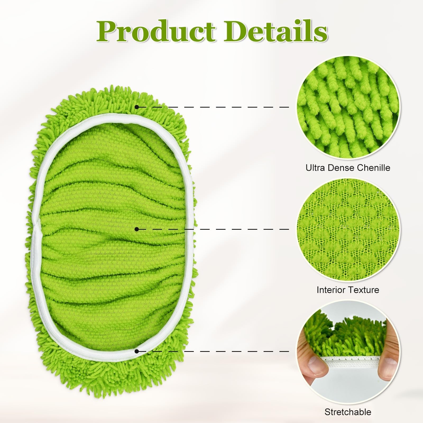 XL Mop Pads Compatible with Swiffer XL Sweeper, X-Large Dry Sweeping Cloths, ...